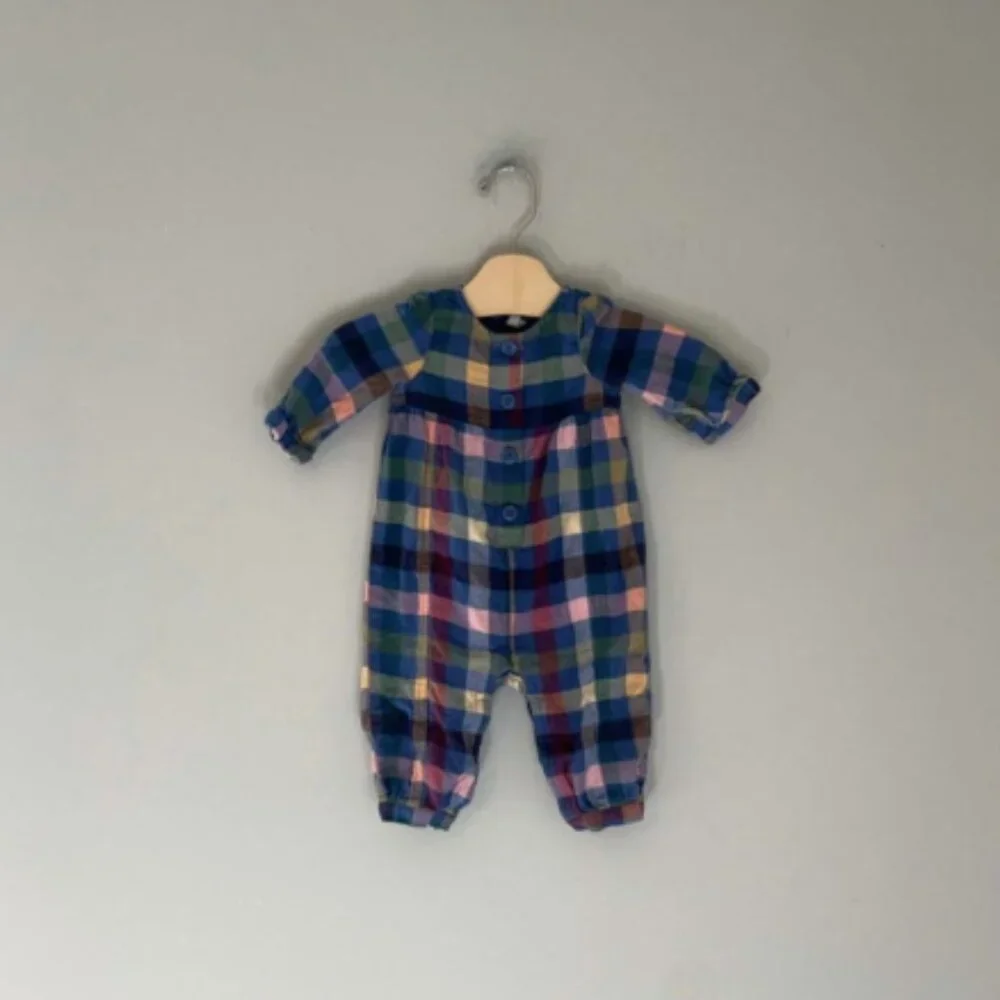 $11 ADD ON Baby Gap plaid romper 3-6M Zara Janie‎ and Jack Mini Boden Old Navy